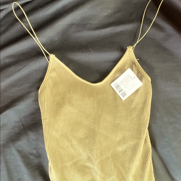 NWT Moss Green Out From Under Body Suit Size:Small - Picture 5 of 6